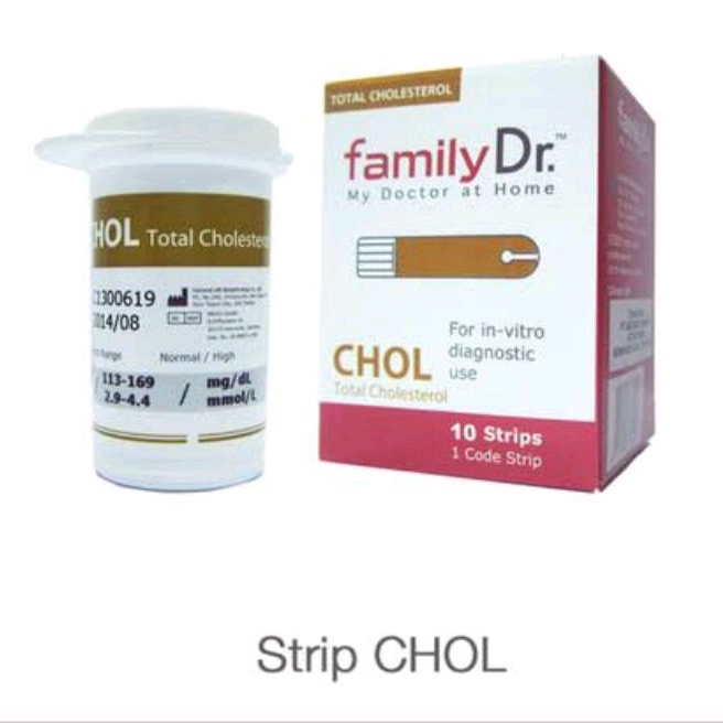 Strip Family Dr GCU Hb / Strip gula darah / Strip kolesterol / Strip asam Urat / Strip Hemoglobin Family Dr