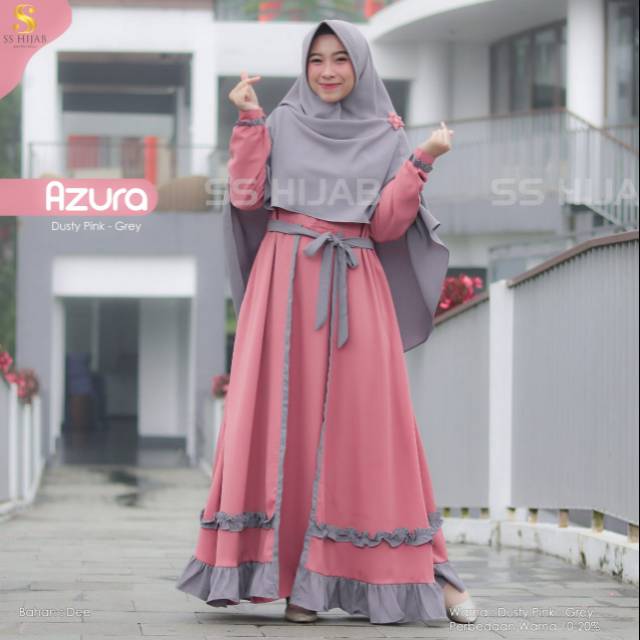Azura gamis set ss hijab