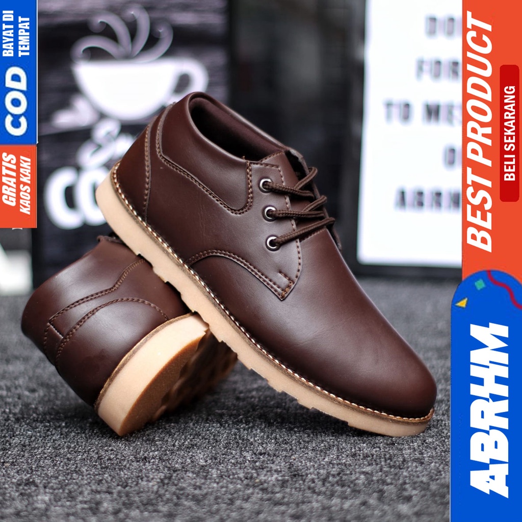 Abrhm Cole - Sepatu Formal Pria Pantofel