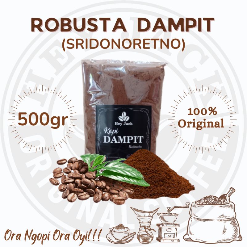 

Robusta Dampit Sridonoretno 500gr | Kopi Dampit | Robusta Dampit | Kopi Bubuk | Kopi Murni | Kopi Hitam | Kopi Original