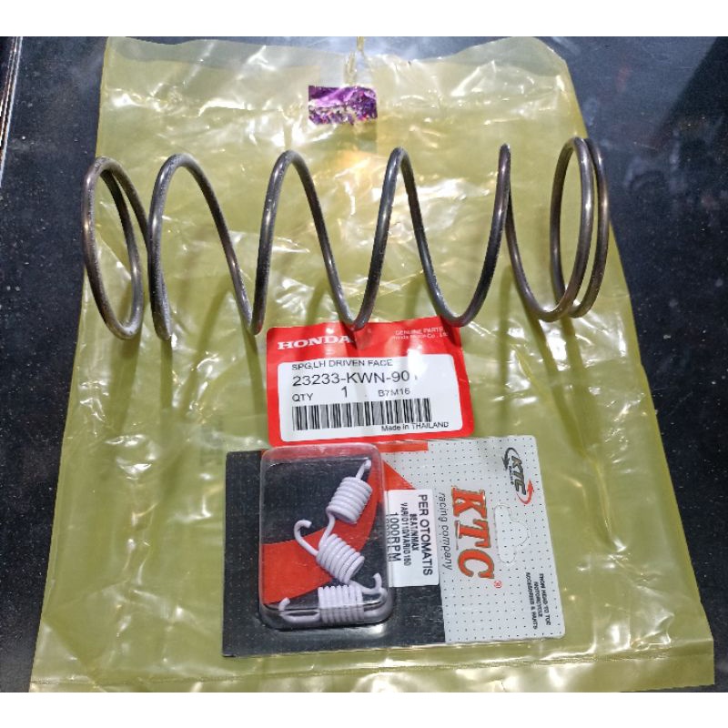 per cvt pcx thailand plus per ganda sentrik 1000/1500/2000 rpm ktc racing universal nmax aerox Lexi mio m3 soulgt125 pcx vario125/150 beat fi