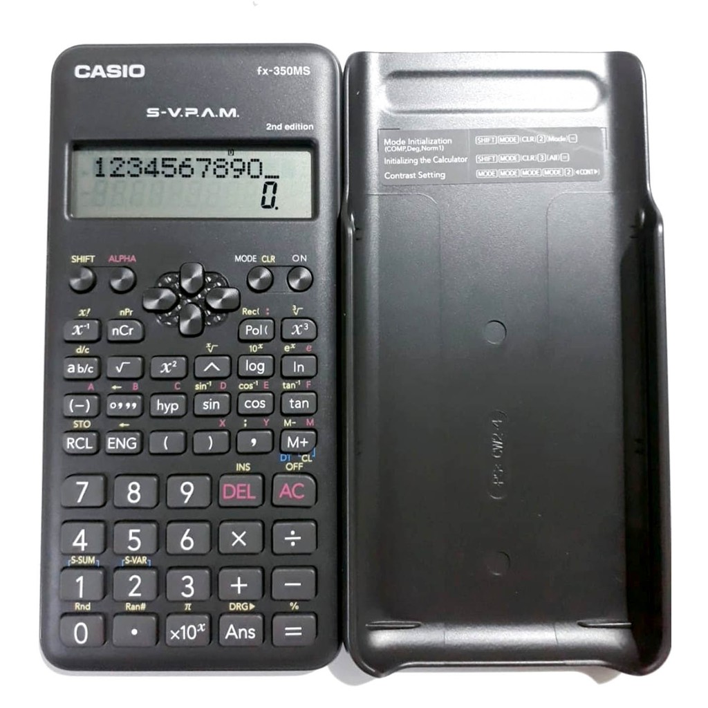 Jual Kalkulator Scientific Casio Fx 350 Ms Original Kalkulator Scienfitic Casio Original Indonesia Shopee Indonesia