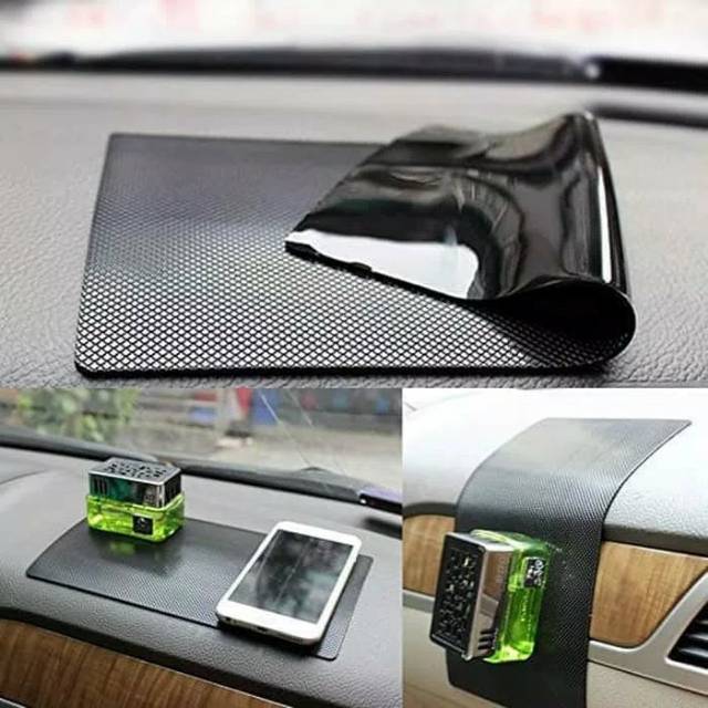 Slip Pad Anti Selip Mobil Sticky Pad Non Slip Mat - Besar 26 x 15 cm