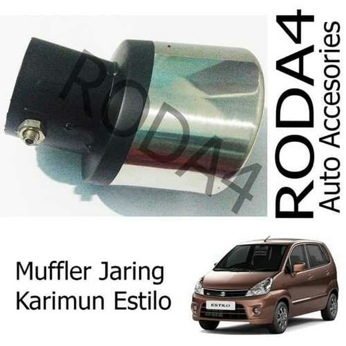 Muffler Buntut Knalpot Recing Jaring Karimun Estilo