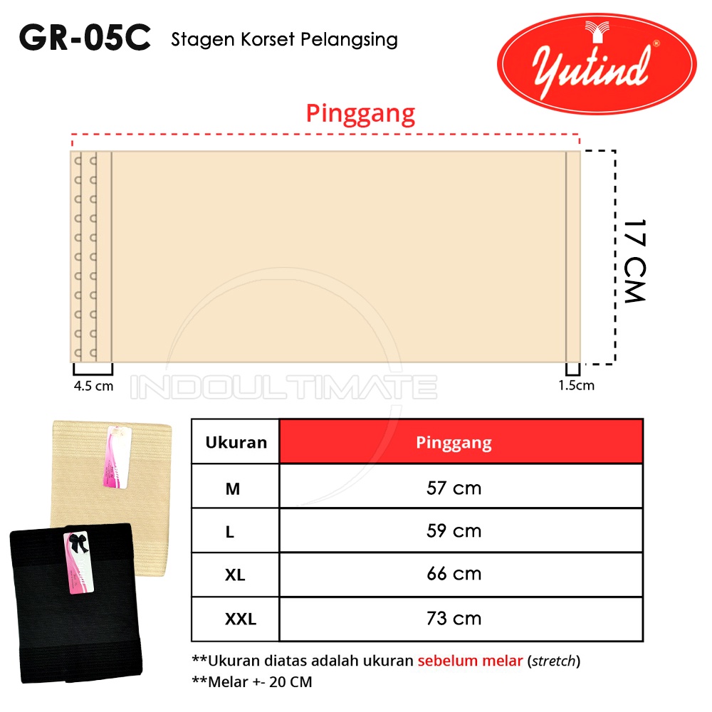 Stagen Cantol Rekat Ibu Hamil Korset Ibu Melahirkan (Tinggi 17 cm &amp; 23 cm) Gurita Grito Cantol Ibu Hamil Stagen Hamil GR-05C GR-06C GR-07R Korset Hamil Stagen Hamil Gurita Ibu Setelah Melahirkan Gurita Ibu Tali Gurita Melahirkan Yutind dan Golden Nick