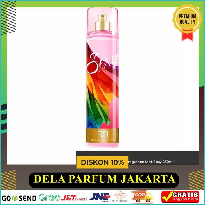 MONTECITO FRAGRANCE MIST SEXY 250ML - BODY MIST COLOGNE BAHAN BERKELAS