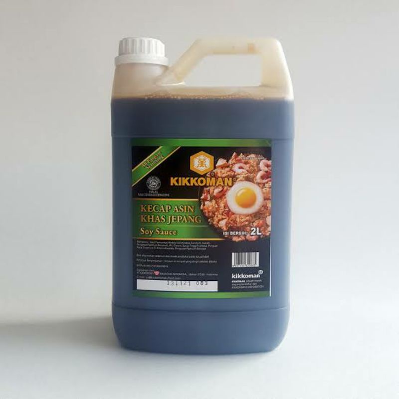 

Kikkoman Shoyu Halal 2l Soy Sauce Kecap Asin Ala Jepang