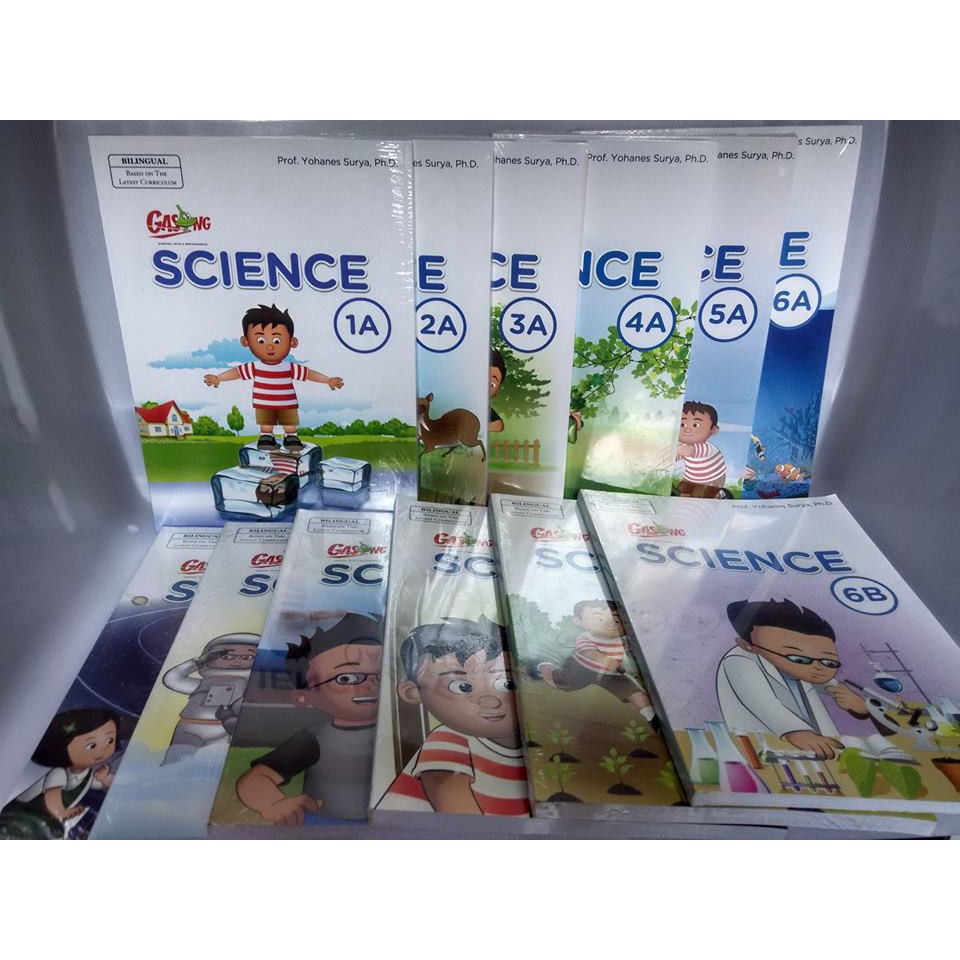 Buku Science Gasing SD karya Prof Yohanes Surya - buku IPA SD
