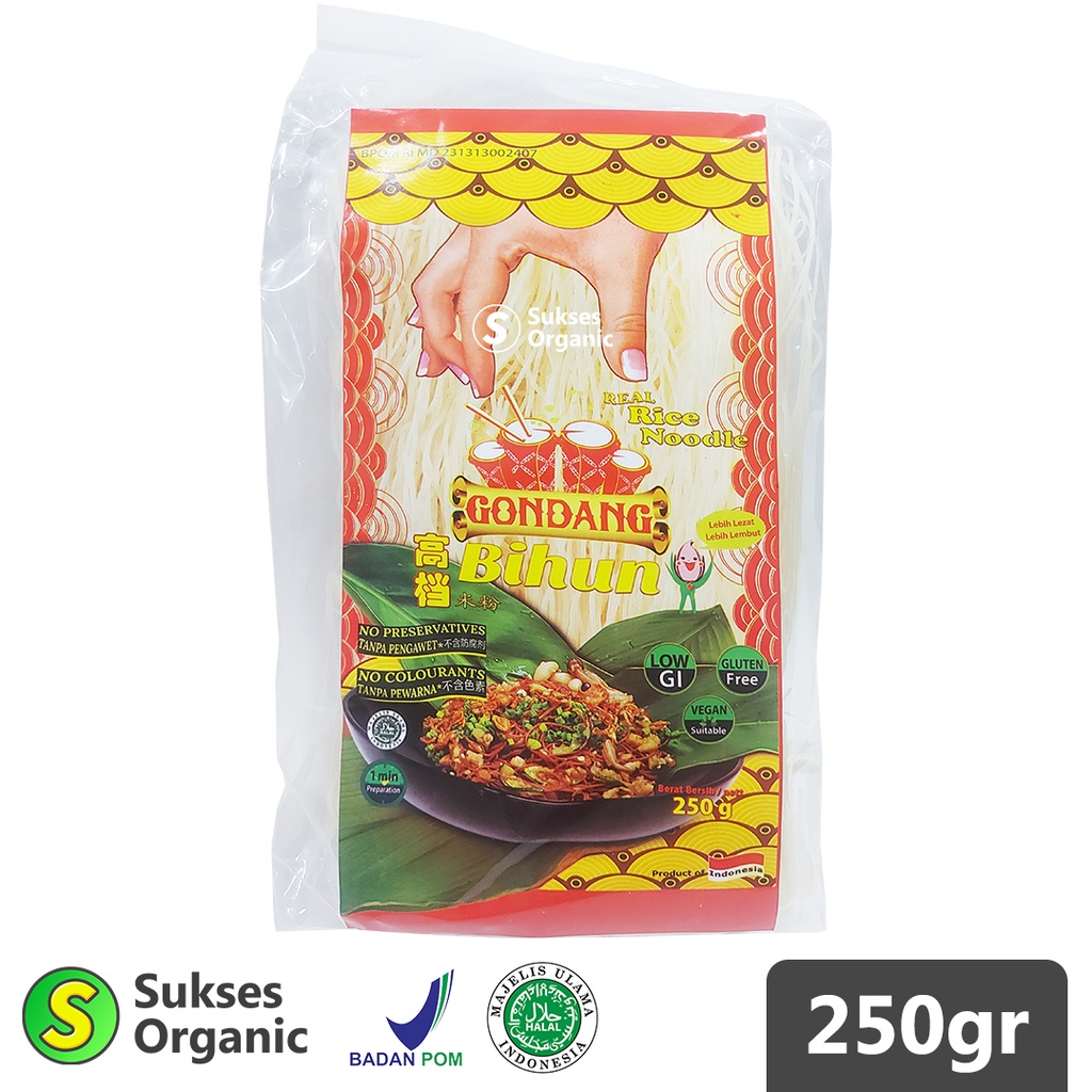 

Bihun Gondang Beras Putih 250gr