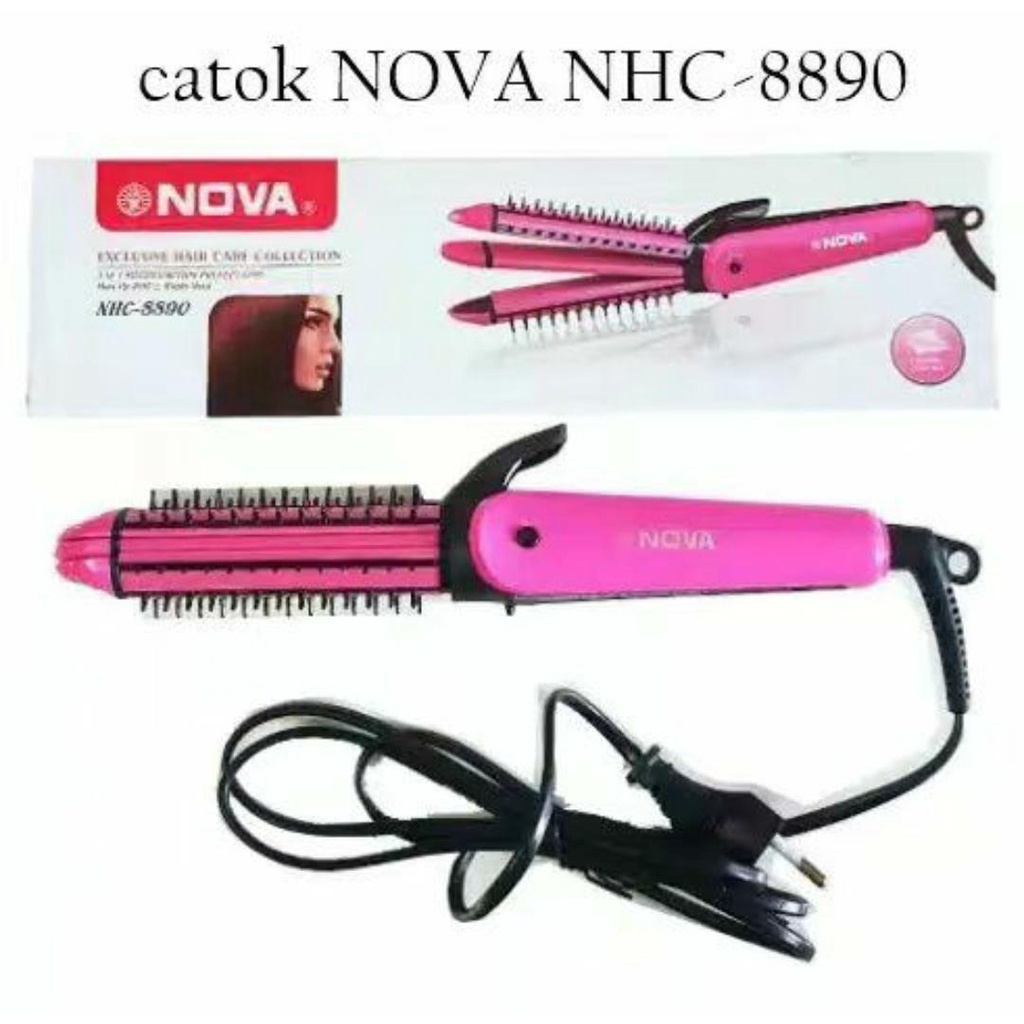 Catokan 3in1 Nhc-8890 Hair Styling