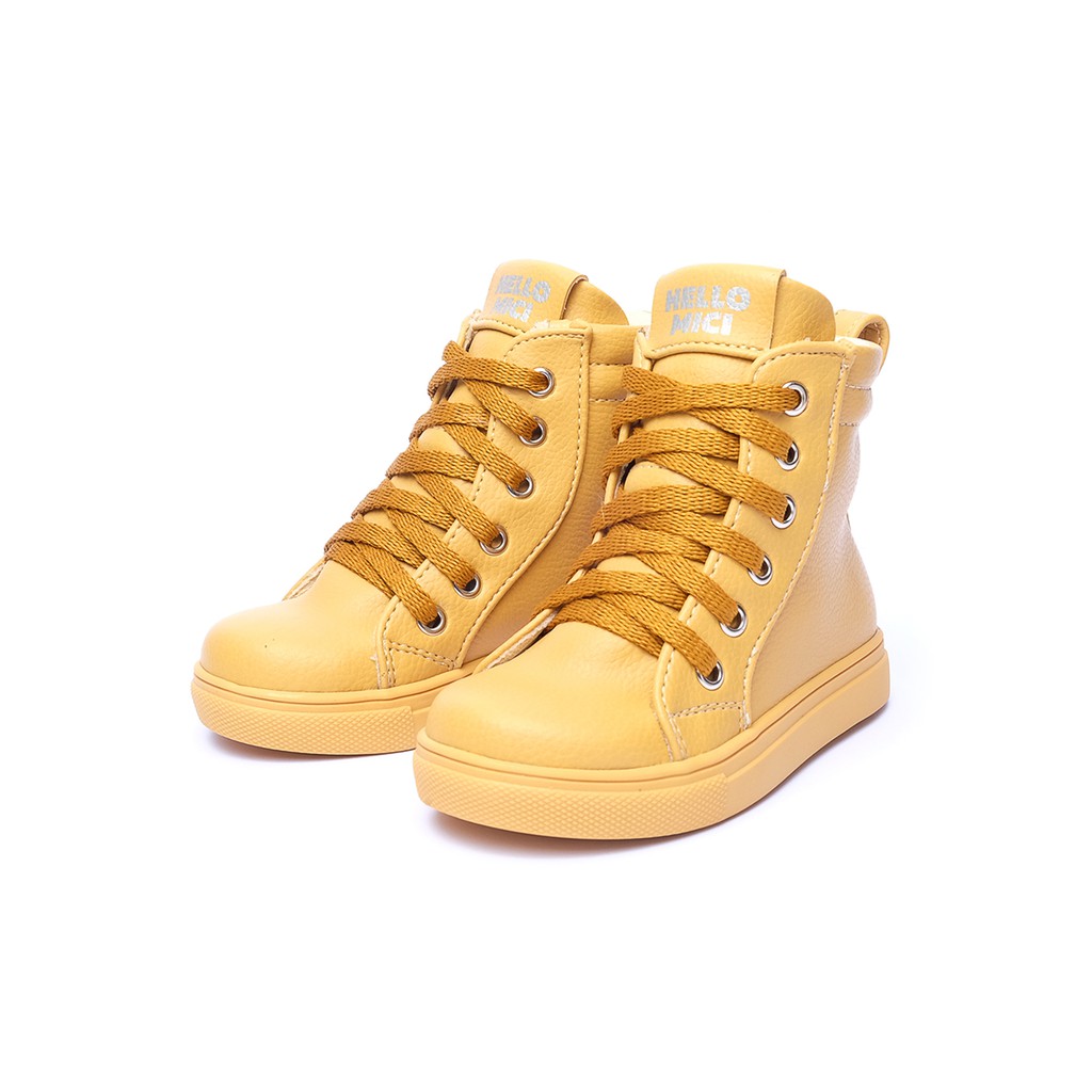 gold sneaker boots