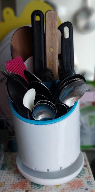 Cutlery Drainer & Organiser / Tempat Tiris Sendok Garpu Pisau