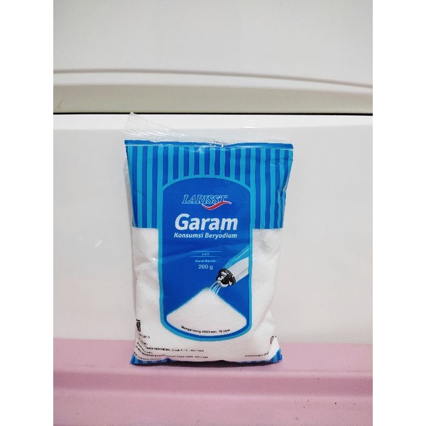 

GARAM HALUS laris BERYODIUM 200 GRAM TABLE SALT