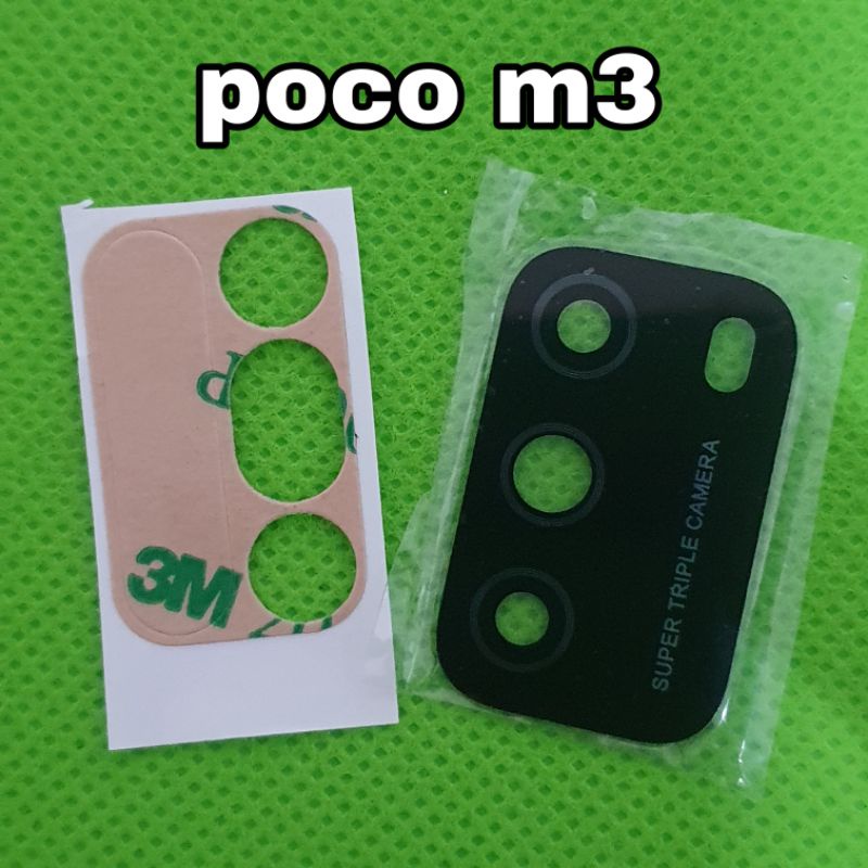 kaca kamera xiaomi poco m3