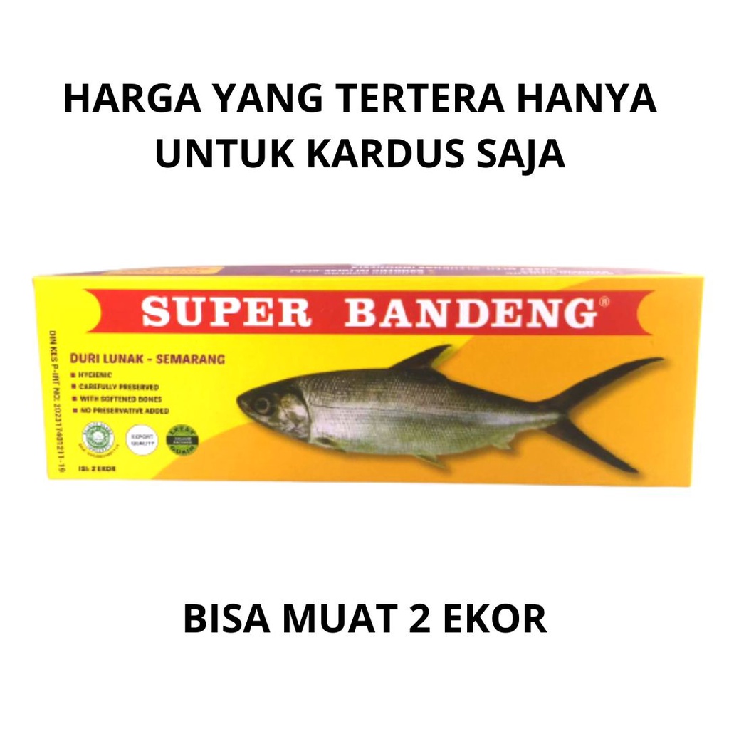 

Kardus Super Bandeng Presto / Packaging Ikan Bandeng Presto / Bisa Muat 2 Ekor