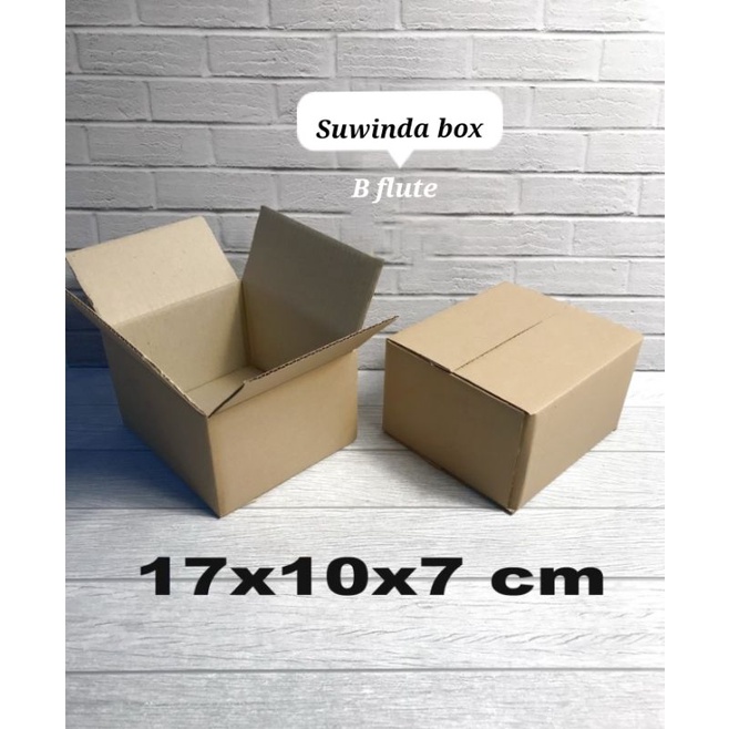 

Kardus karton uk. 17x10x7 cm Kotak Box ST untuk packing Souvenir -dll
