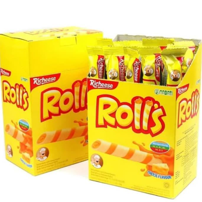 

Richeese Rolls Keju/ Nabati Rolls Keju Isi 20