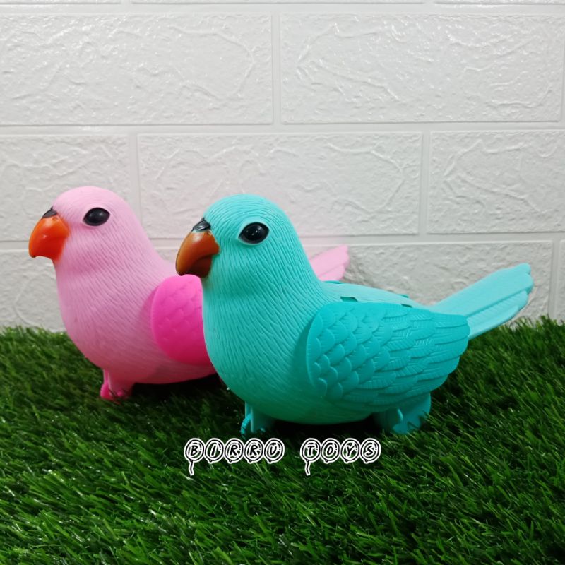 Mainan Burung Dara Berjalan Model Tarik Tali