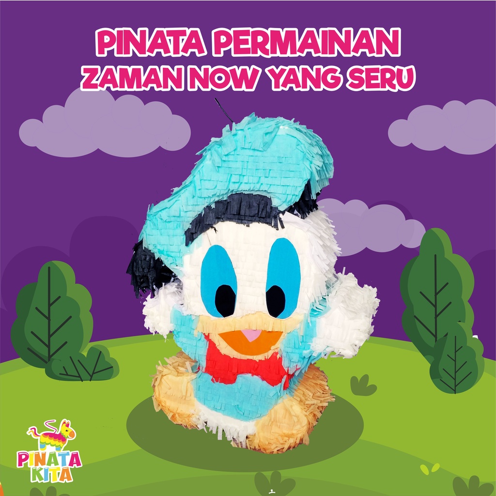 pinata donald / pinata donald duck / pinata donald duck tv / pinata donald bebek / pinata gebuk / pi