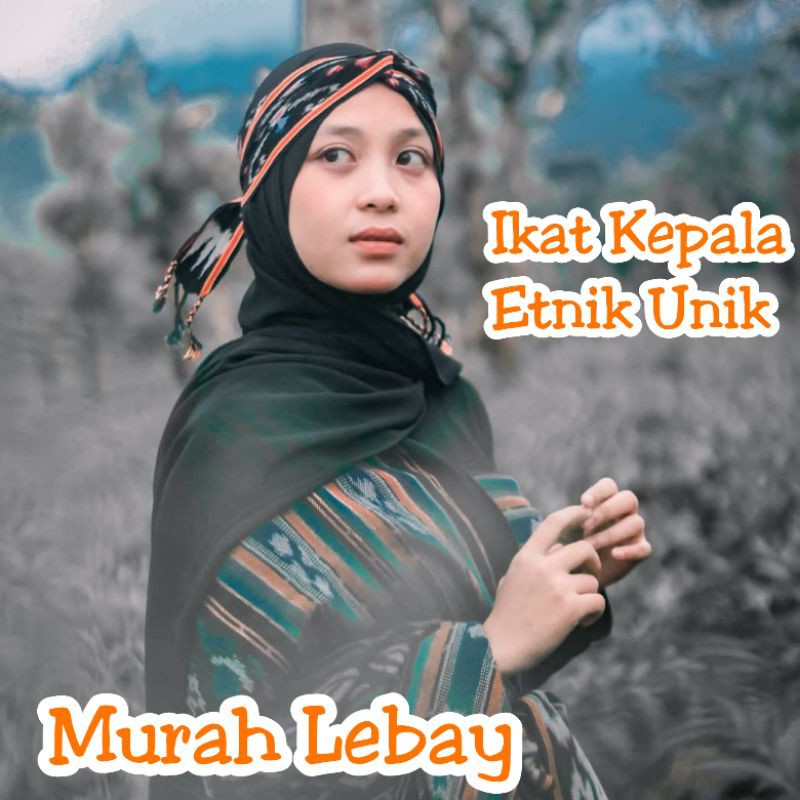 Ikat Kepala Tenun Etnik Dayak