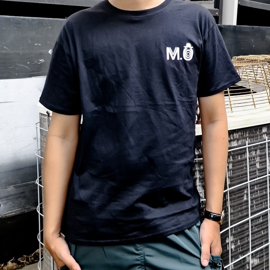 Mystericous - BaseTee Kaos Polos 30s Hitam Exclusive