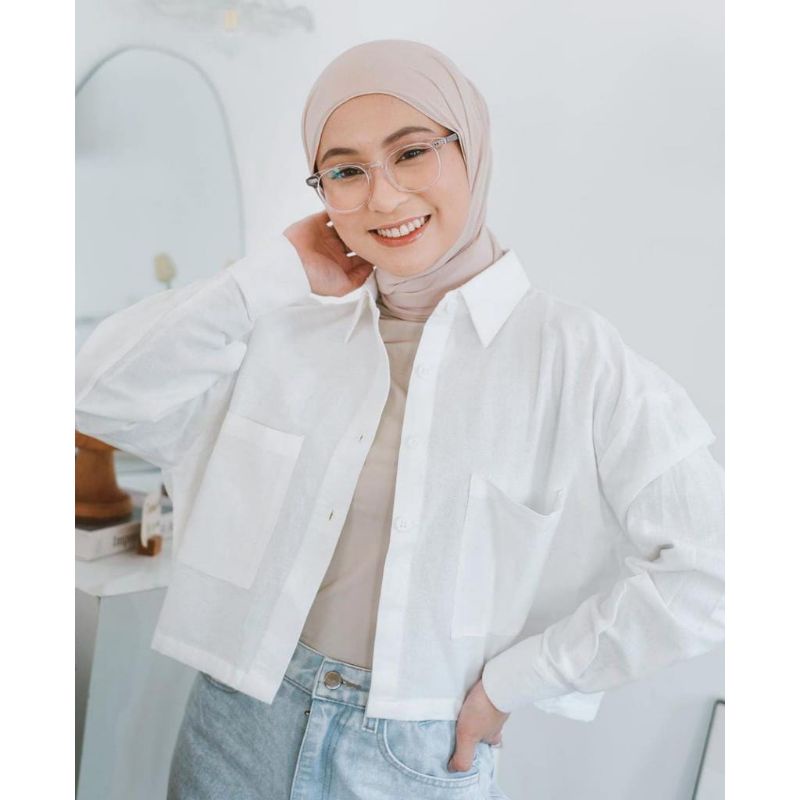 Baju Fashion Atasan Hijab Wanita Muslim Miya Outwear - Outer Gita Rami