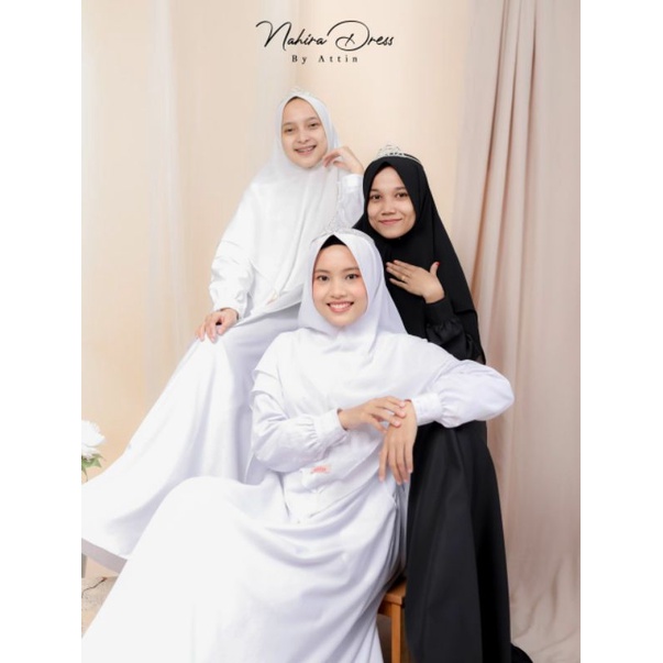 Nahira dress by attin original/Gamis toyobo/bes seller