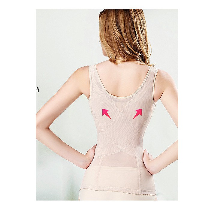 KORSET PELANGSING BADAN WANITA/ BODY SHAPE IMPORT SERI 1101 PENGAIT KANCING NEW VESH SHAPE UP