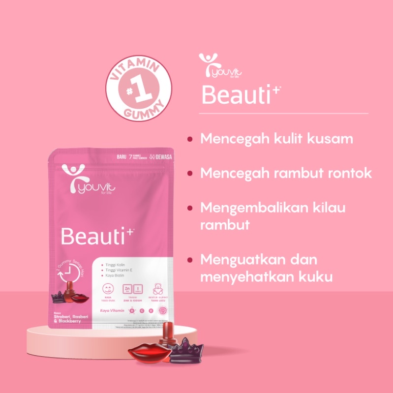 Youvit Beauti+ x Erha Multivitamin Gummy