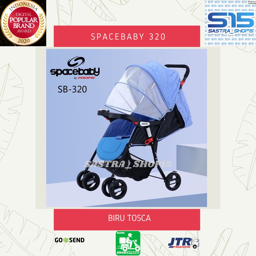 Baby Stroller Setroller Stroler Kererta Dorongan Anak Bayi Baby Traveling Lipat