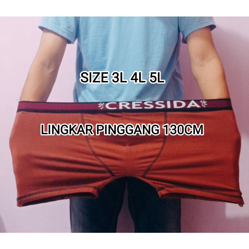 CELANA DALAM BOXER JUMBO PRIA XXL-5L