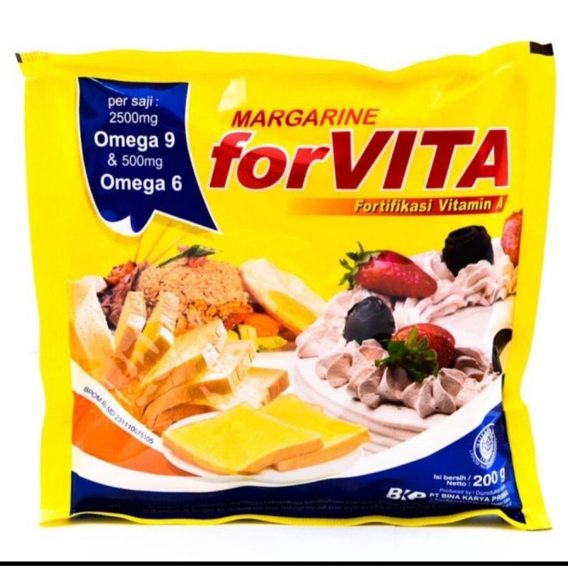 

margarine / mentega forvita 200 gram