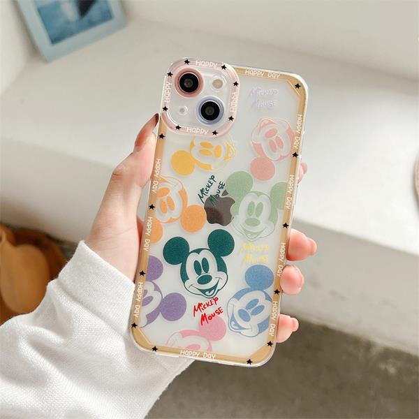 Soft Case Silikon Shockproof Motif Kartun Untuk IPhone 11 12 13 Pro Max X XS Max XR 7 8 Plus SE2020