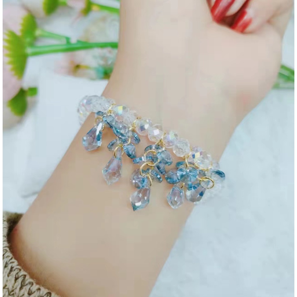 Gelang Kristal Terbaru Perhiasan Fashion F17-20