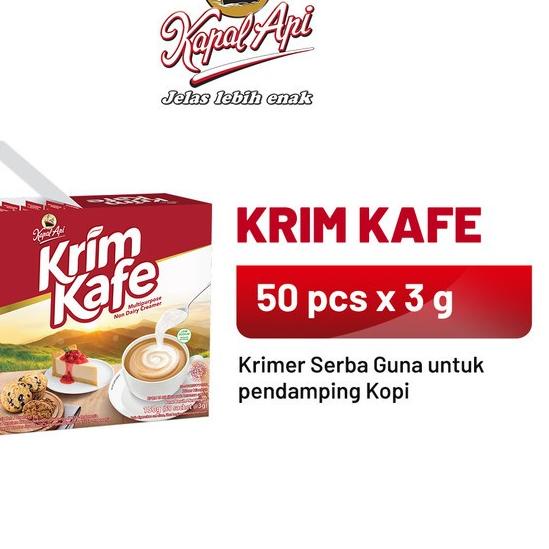 

✨TERBARU✨ Kapal Api KRIM KAFE STICK (50 x 3 gram) 