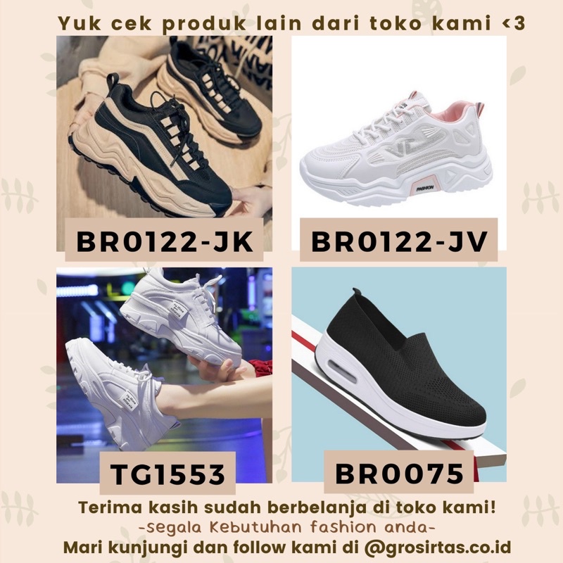 TOPGROSIR &quot;FREE BOX&quot; LV0075 Sepatu Slip On Wanita Sepatu Flyknit Kanvas Wanita Import