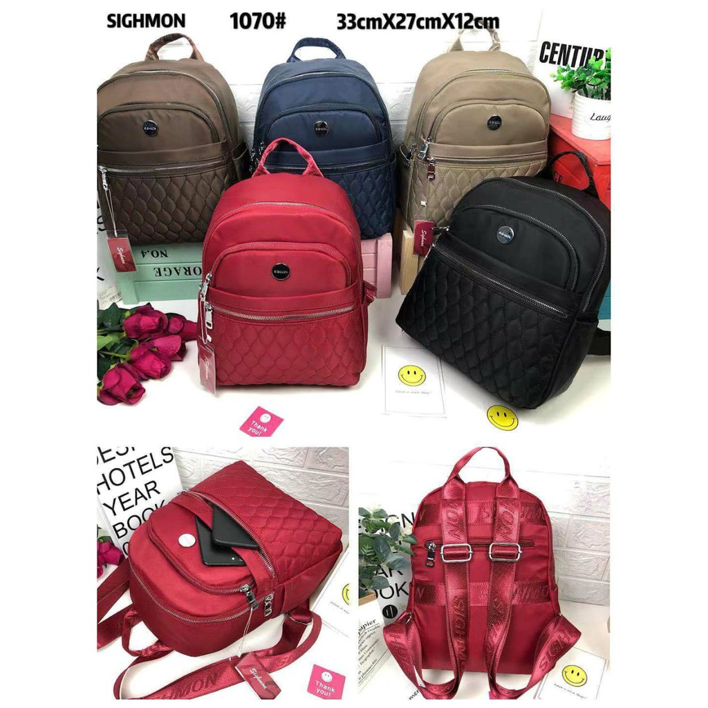 Sighmon Tas Ransel Impor Wanita 1045
