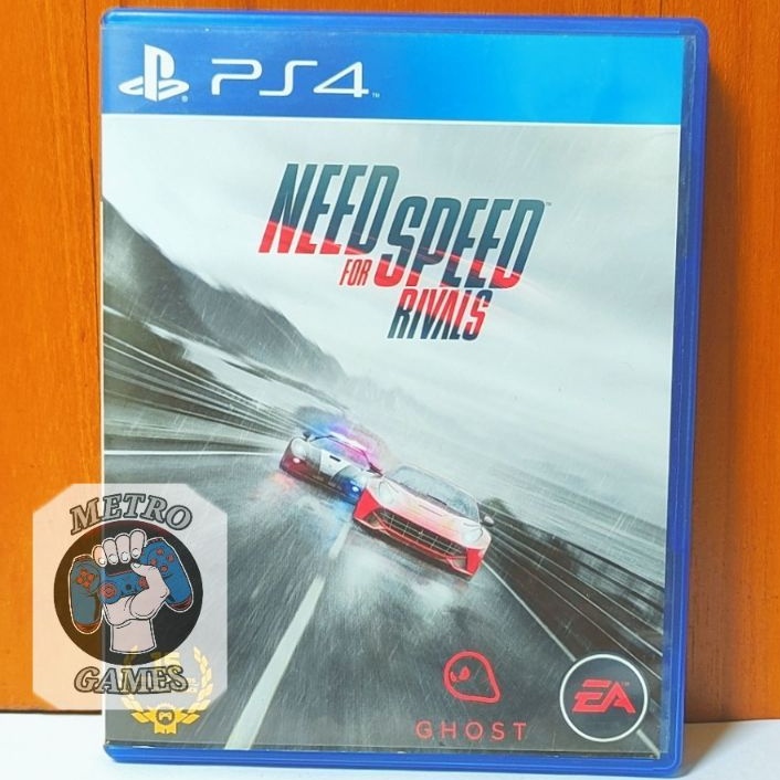 Need For Speed Rivals PS4 Kaset NFS Rival Playstation PS 4 5 CD BD Game Games Balapan Mobil Racing Race Balap Needforspeed heat payback reg 3 reg asia ps4 ps5