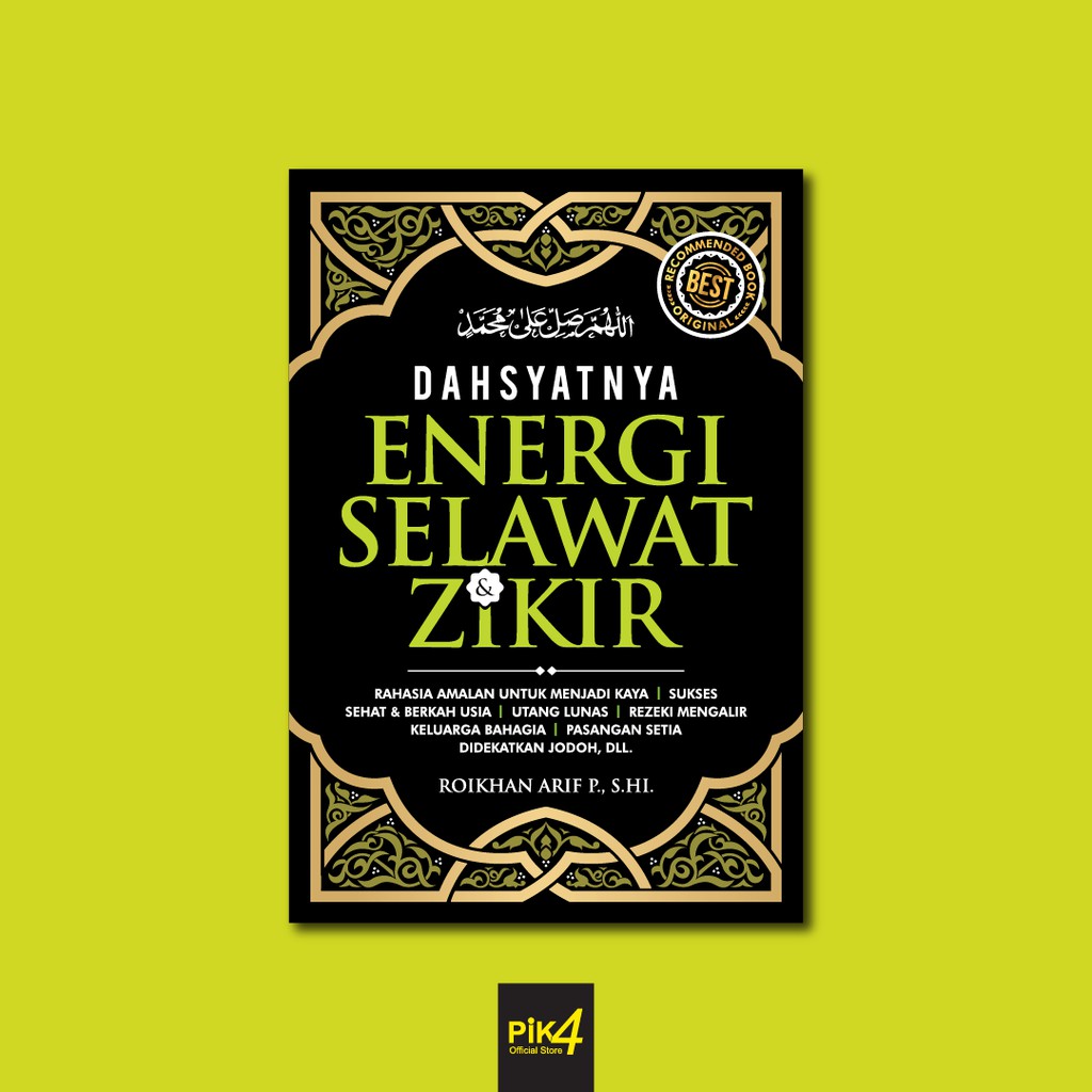Dahsyatnya Energi Selawat Zikir Seri Buku Islam Sholawat Nabi