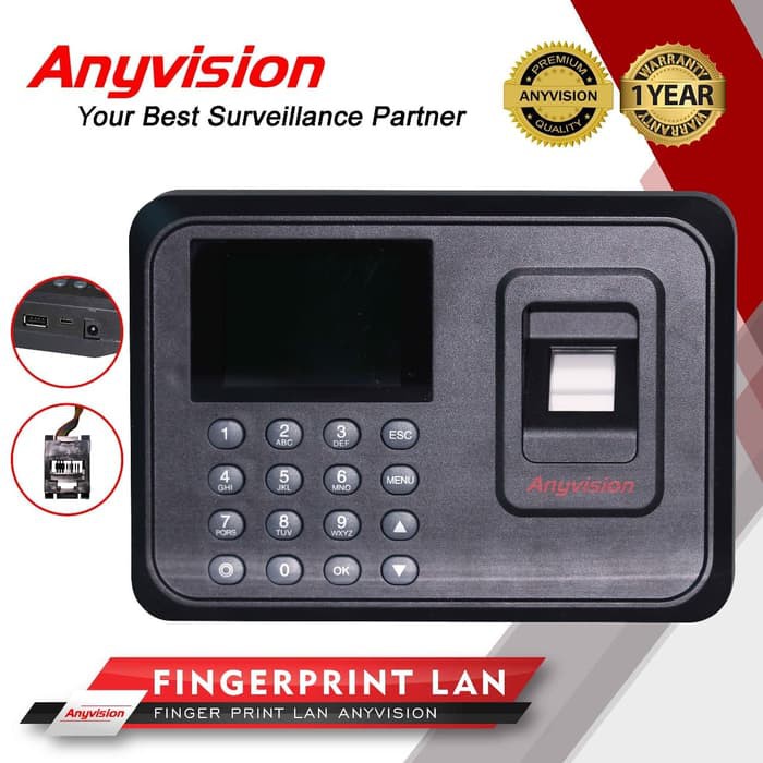 Finger Print AnyVision Lan