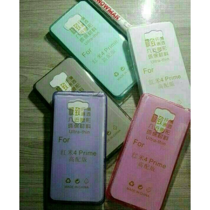 case Xiaomi Redmi 4 prime softcase ultrathin casing Redmi4 prime