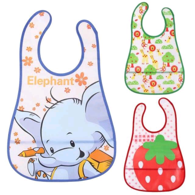 Slabber Palstic / Slabber Eva / Celemek Eva Bayi / Slaberwaterproof / Baby Bib