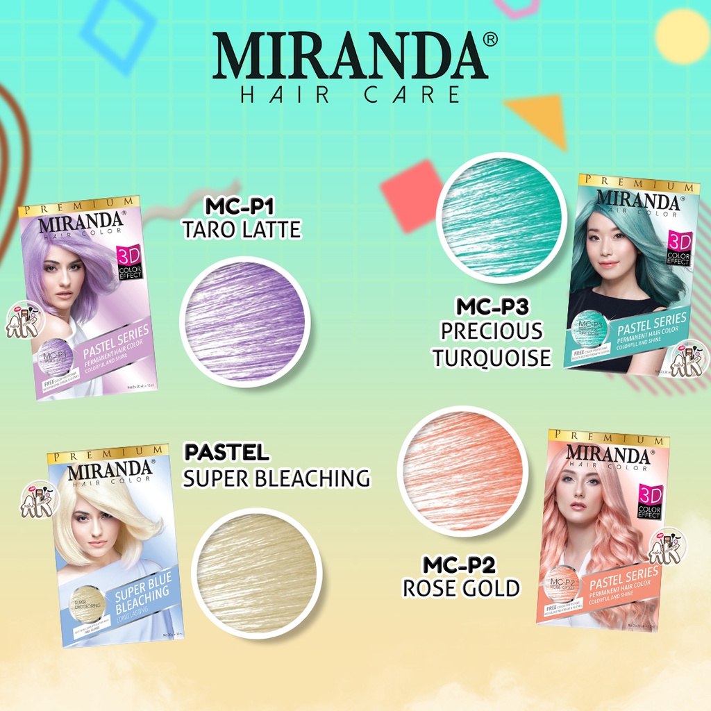 MIRANDA MAGIC HAIR COLOR PEWARNA RAMBUT