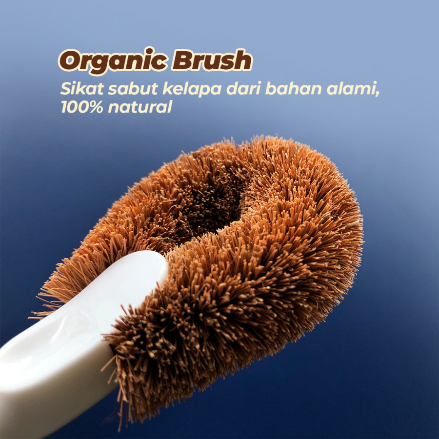 Bagus Sikat Alami with Handle (Coco Brush) W-20944