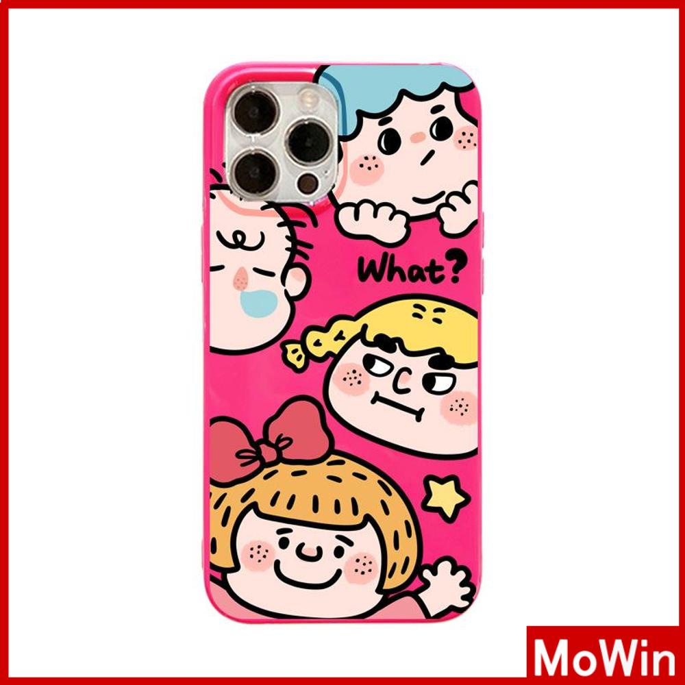 For iPhone 14 Pro Max iPhone Case TPU Soft Case Glossy Pink Candy Case Shockproof Protection Camera Cartoon Cute Compatible For iPhone 13 Pro Max 12 Pro Max 11 7plus xr xs max