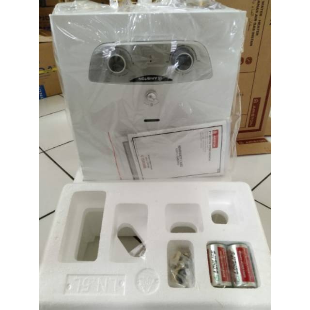 Ariston Fast R 5 liter /menit Instan Water Heater Gas LPG Pemanas Air Mandi