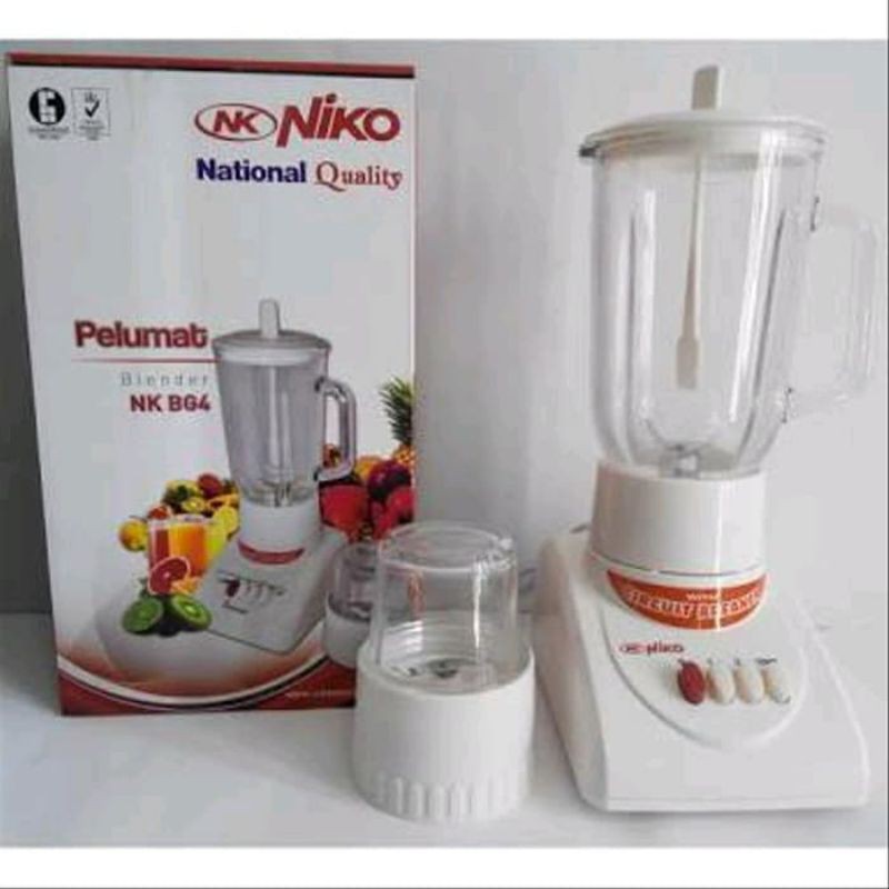 Niko Blender Kaca/Plastik 3in1 NK-BG4 / NK-BG4P