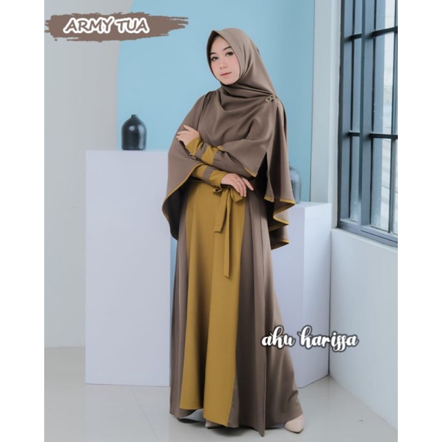 GAMIS SYAR'I GAMIS LEBARAN KAMILA SET SYAR'I ORI AKU KARISSA