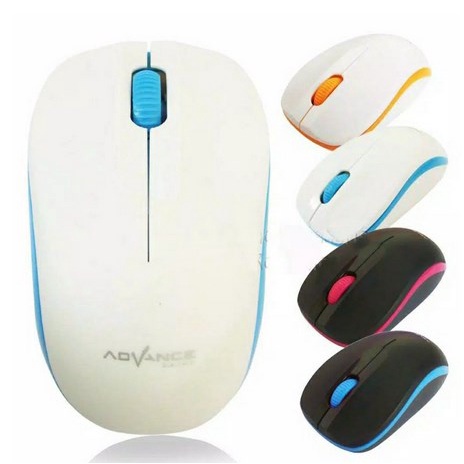 ITSTORE MOUSE WIRELESS MODEL APPLE SLIM 2.4GHz FREE BATERAI BATRE  COMPATIBLE FOR LAPTOP PC KOMPUTER MURAH BERGARANSI