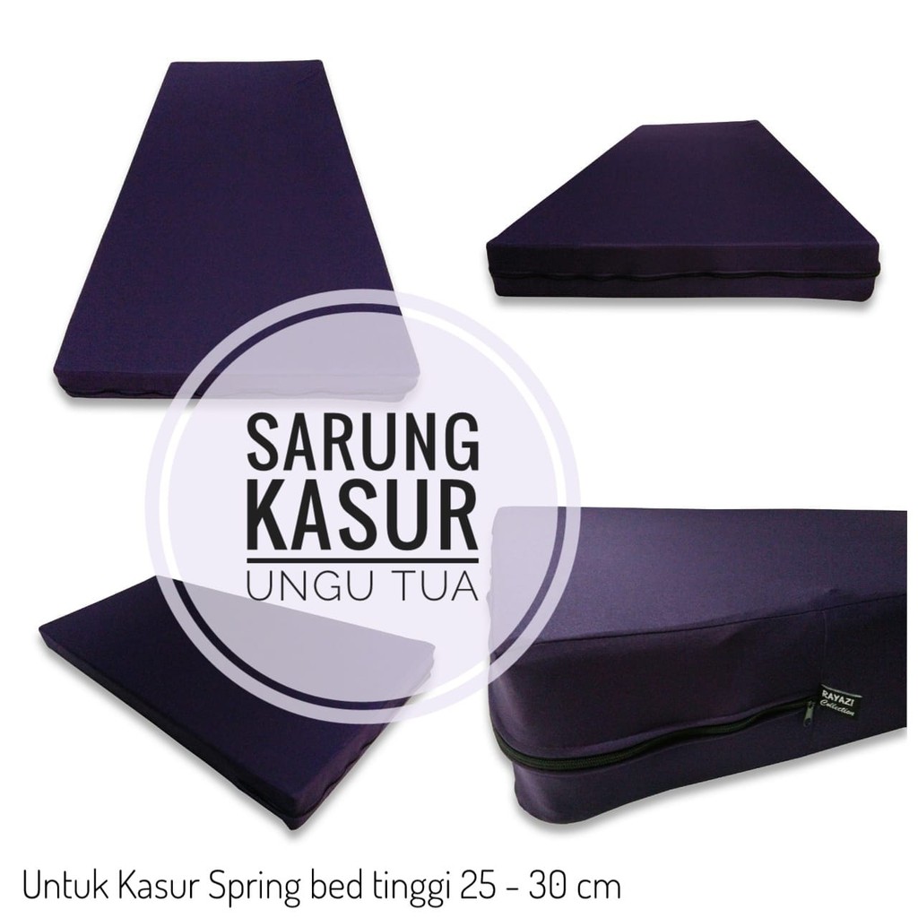 sarung Kasur Uk.120x200x25-30cm POLOS Khusus SPRINGBED